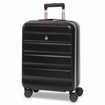 Aerolite Ryanair Cabin Bag Bundle – Expandable 55x40x20/23cm Hard Shell Suitcase + 40x30x20cm Underseat Bag (Latest Ryanair Size), Airline-Approved Carry-On Luggage Set with TSA Lock